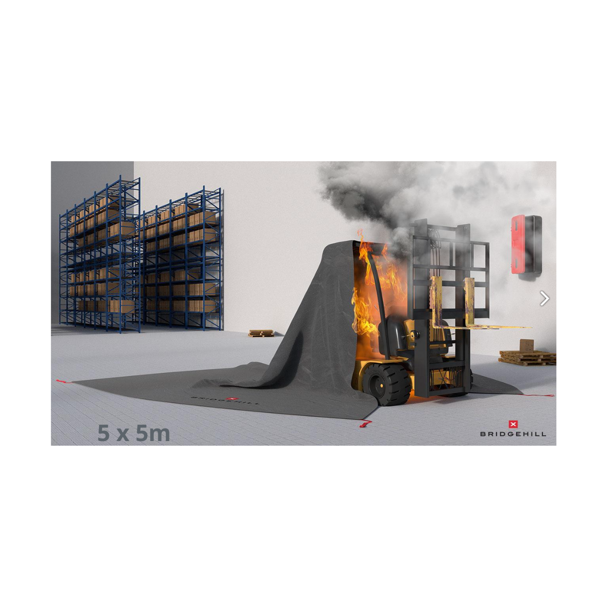 Couverture d'intervention Pallet Truck Standard - Bridgehill