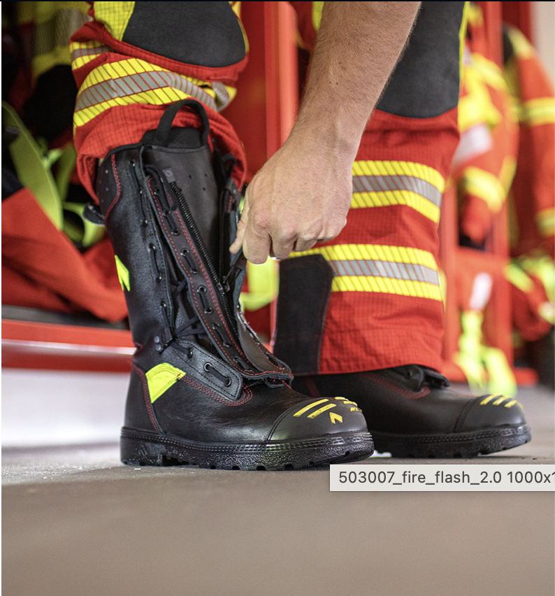 Botte d'intervention pour pompiers - HAIX