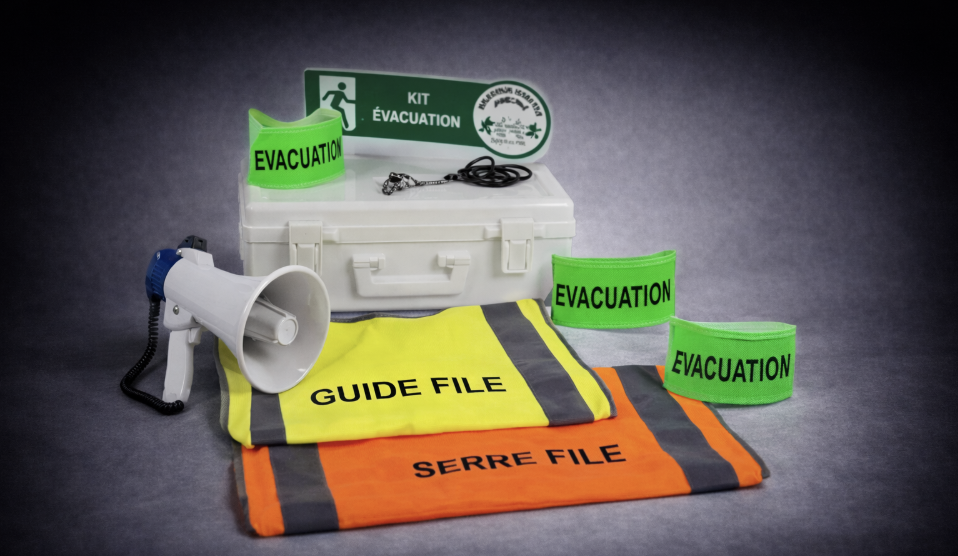Kit d'évacuation