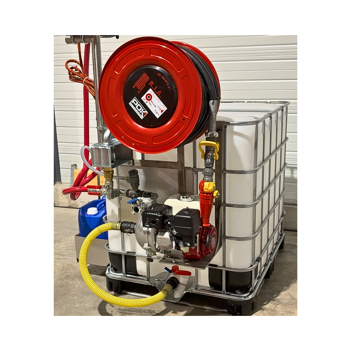 Kit d'intervention de lutte contre l'incendie IBC à mousse - PIA